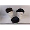 Image 1 : (3) Vintage Women's Hats