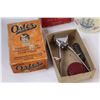 Image 3 : Antique Shaving Lot: Razors, Shaving Cream Mug & Brush, Trimmer, Sharpening Stone