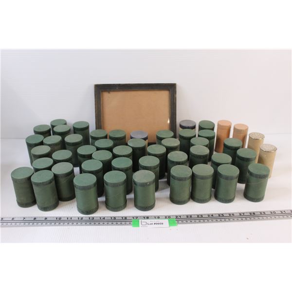 30+ Empty Carboard Tubes & Picture Frame