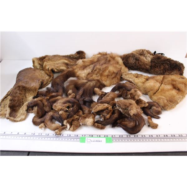 Various Fur & Pelts (Hat, Glove, Shawl, Mini Pelts)