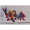 Image 1 : Superman Lot: Cup, Book, Car, Stuffies, Misc