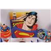 Image 3 : Superman Lot: Cup, Book, Car, Stuffies, Misc