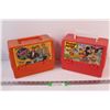 Image 1 : Vintage Happy Days Plastic Lunch Kit & Minnie Mouse Lunch Kit