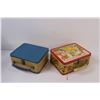 Image 4 : (2) Vintage Metal Lunch Kits