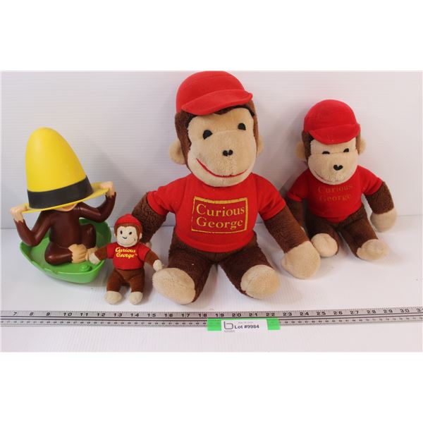 Curious George Stuffies & Toy