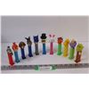 Image 1 : (11) PEZ: Donald Duck, Shrek, Madgascar Movie Characters, Misc