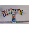Image 1 : (12) PEZ: Pigglet (NIB), Goofy, Minnie Mouse, Garfield, Misc