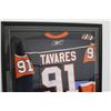 Image 2 : *New York Islanders #91 John Tavares Framed Jersey - 40" x 32" x 3", Cannot Ship