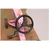 Image 5 : *International Pink 66 Series Pedal Tractor - Some Wear, 12" Wheel, 34" Long