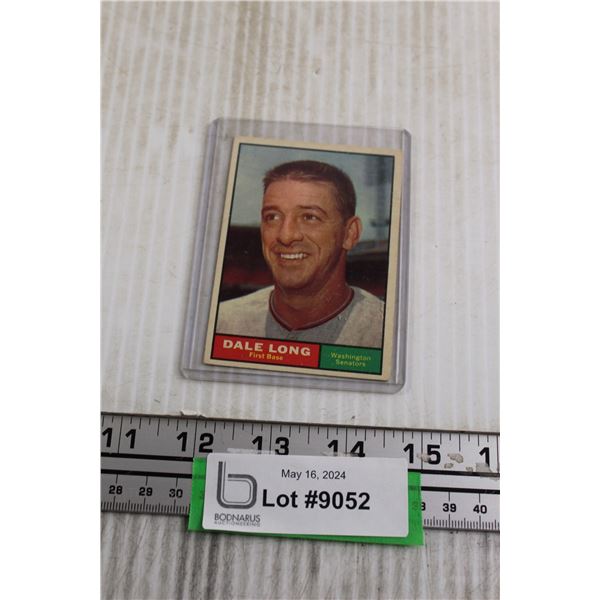 1961 Topps Dale Long Card