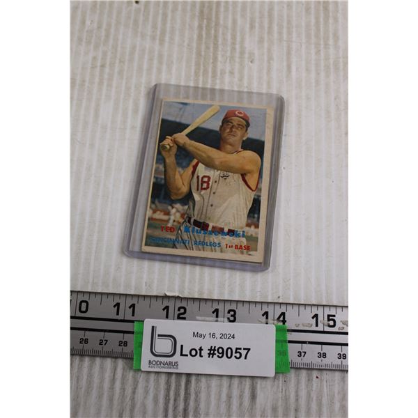 1956 Topps Ted Kluszewski Card