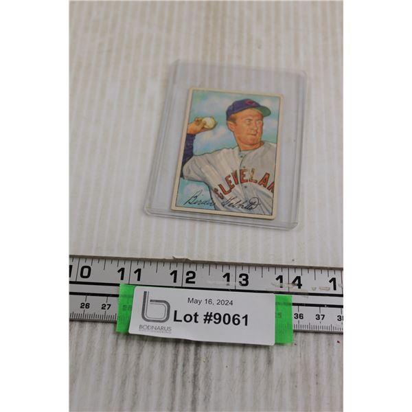 1952 Bowman George Tebbetts Card