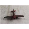 Image 5 : London Toy Hawker Hurricane Airplane Toy - Missing Wheel on Bottom