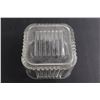 Image 5 : 1930s Vegetable Glass Refrigerated Pressed Glass Holder