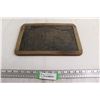 Image 1 : Vintage Slate Schoolboard - 12 1/2" x 8 1/2"