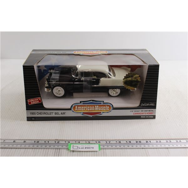 ERTL American Muscle 1955 Chevrolet Bel Air Die Cast - 1/18