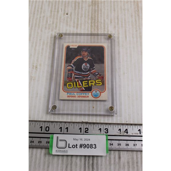 Paul Coffey 1981-82 OPC Rookie Hockey Card