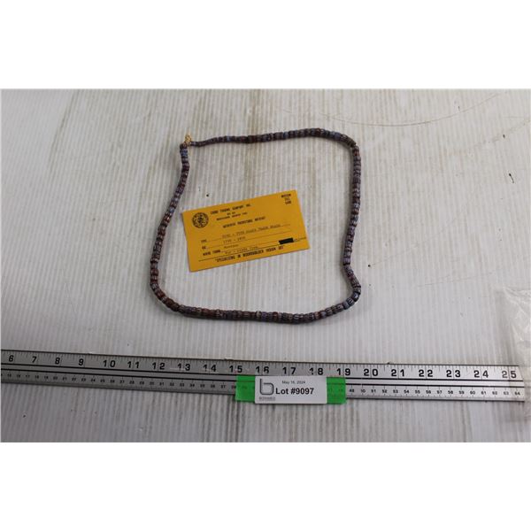 Disc-Type Glass Trade Beads