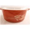 Image 2 : Autumn Harvest Wheat Pyrex Casserole Dish With Lid