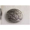 Image 3 : (2) Hesston National Finals Rodeo Belt Buckles - 1984, 1985, Sealed