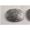 Image 2 : (2) Hesston National Finals Rodeo Belt Buckles - 1991, 1992, Sealed