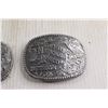 Image 3 : (2) Hesston National Finals Rodeo Belt Buckles - 1991, 1992, Sealed