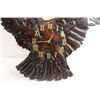 Image 3 : *Wooden Eagle Clock - 30" x 25", (works)