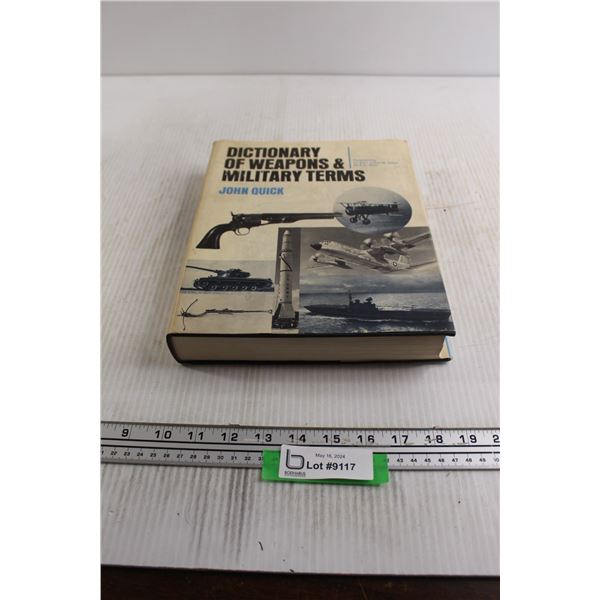 1973 Dictionary Of Weapons & Military Terms