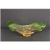 Image 1 : Green Glass Centerpiece Bowl