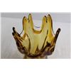Image 2 : Yellow Art Glass Vase