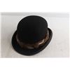 Image 2 : Feathered Bowler Hat - Size 7 1/8"