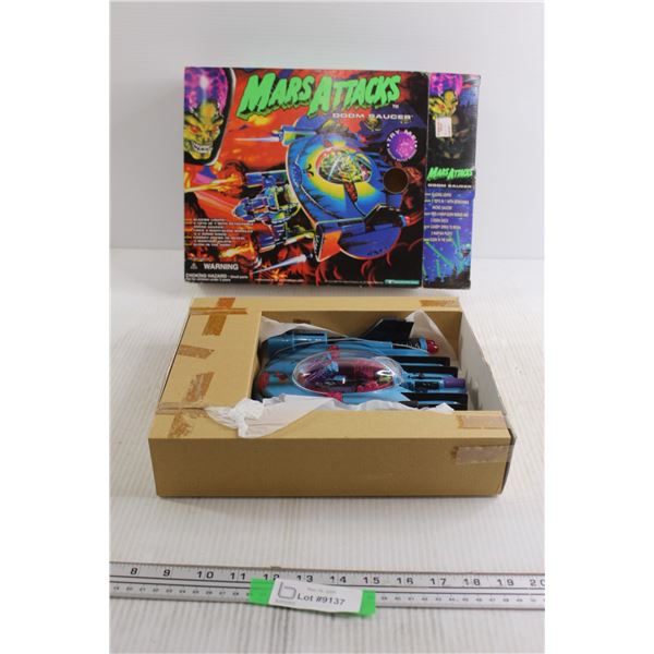 Mars Attacks Doom Saucer Toy - BNIB