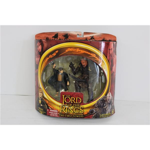 Lord of the Rings Merry and Grishnakh Figurines - NIB