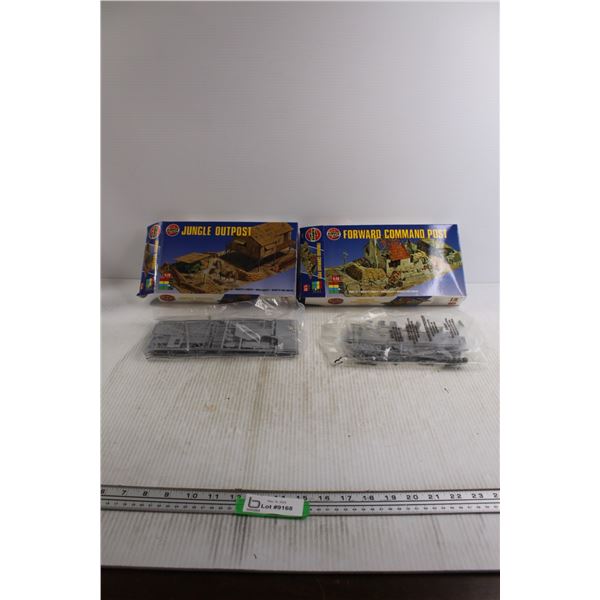 (2) AirFix Housing Model Kits