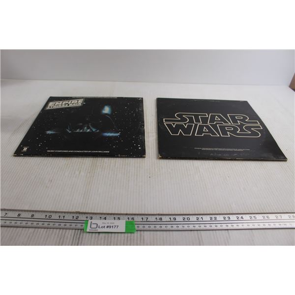 (2) Star Wars Vinyl Records