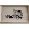 Image 2 : Hayes Ceramic Semi Truck Ashtray - 9" x 6"