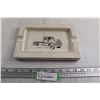 Image 1 : Hayes Ceramic Semi Truck Ashtray - 9" x 6"