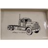 Image 2 : Hayes Ceramic Semi Truck Ashtray - 9" x 6"