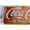 Image 2 : Coca-Cola Sign - As is, 29 1/4" x 12"