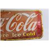 Image 3 : Coca-Cola Sign - As is, 29 1/4" x 12"