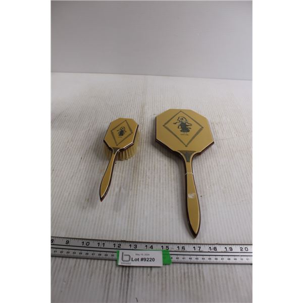 Vintage Comb and Mirror Set