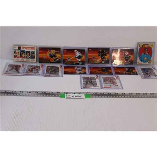 (15) Lot of NHL Hockey Cards: 1978 - 2007 Lafleur; Sittler; Tim Horton 1971; Stanley Cup Winners Spe