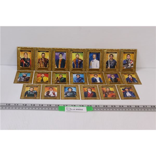 (20) Upper Deck 2023-24 Portraits NHL Hockey Cards: Star Players