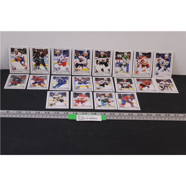 (20) O-Pee-Chee 2023-24 NHL Hockey Cards: Glossy Nathan MacKinnon; Cuylle; Eichel: Misc. Stars