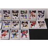Image 4 : (20) O-Pee-Chee 2023-24 NHL Hockey Cards: Glossy Nathan MacKinnon; Cuylle; Eichel: Misc. Stars