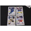 Image 6 : (20) O-Pee-Chee 2023-24 NHL Hockey Cards: Glossy Nathan MacKinnon; Cuylle; Eichel: Misc. Stars