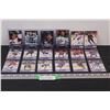 Image 1 : (18) Upper Deck 2023-24 NHL Hockey Young Guns Insert Cards including Young Guns Canvas Cards