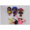 Image 2 : (3) Lot of 3 LOL Dolls and Accessories