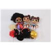Image 2 : (3) Lot of 3 LOL Dolls and Wigs Hair Accessories