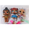 Image 4 : (3) Lot of 3 LOL Dolls and Accessories